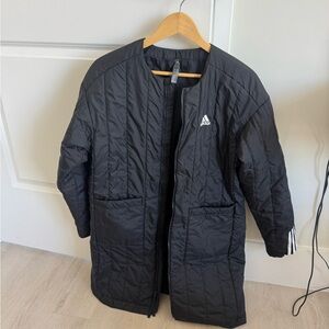 Adidas Black Quilted Jacket